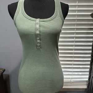 Aerie Real Soft Gamechanger Henley Tank :Med